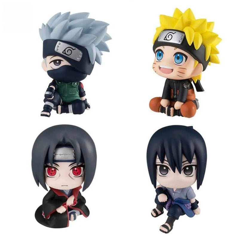 Naruto Uzumaki, Kakashi Hatake, Sasuke Uchiha, Itachi Uchiha (Chibi) - Naruto Shippuden