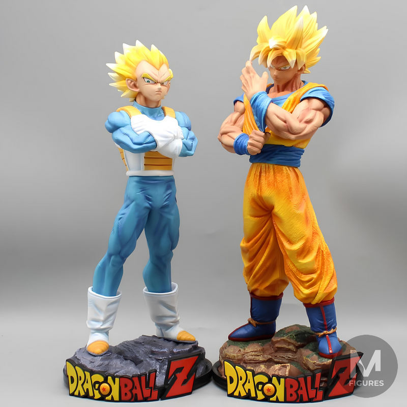 Goku e Vegeta (Super Saiyajin) - Dragon Ball Z