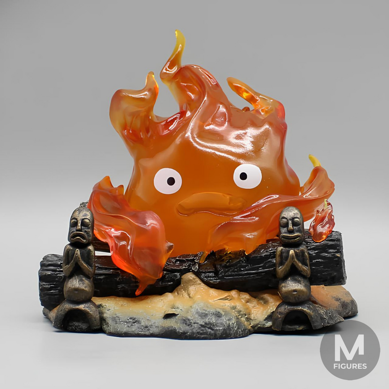 Calcifer, O Castelo Animado (Abajur/Lamparina) - Studio Ghibli