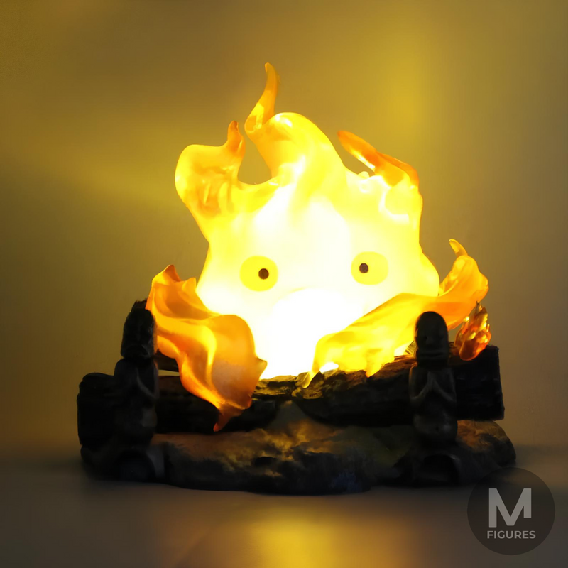 Calcifer, O Castelo Animado (Abajur/Lamparina) - Studio Ghibli