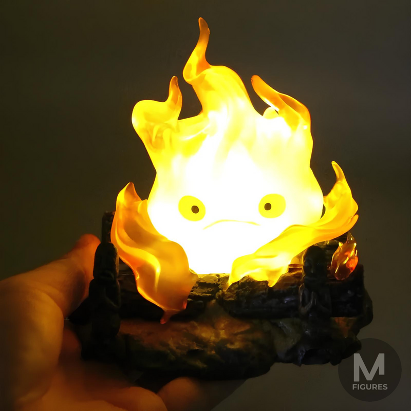 Calcifer, O Castelo Animado (Abajur/Lamparina) - Studio Ghibli