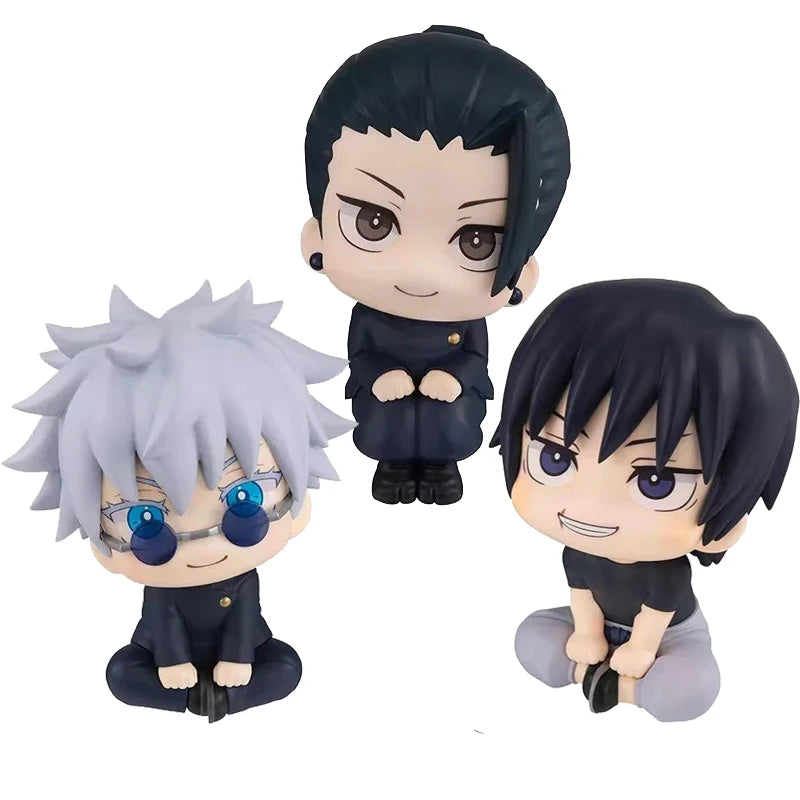 Goto, Toji, Yuta, Geto e Inumaki (Chibi)  - Jujutsu Kaisen