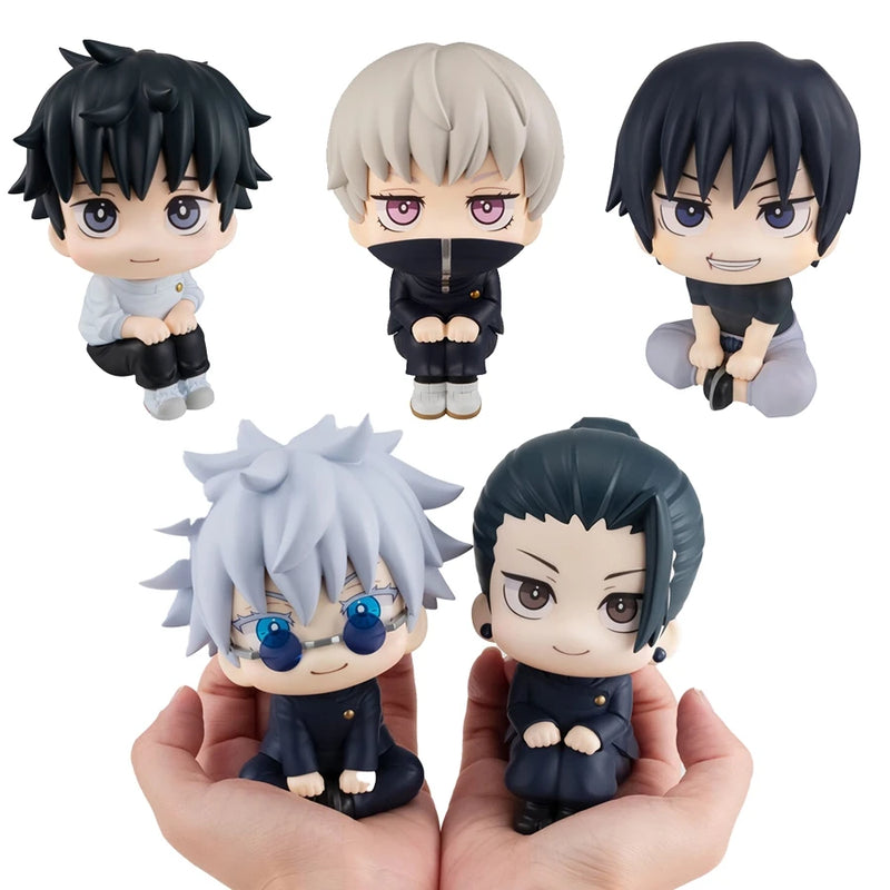 Goto, Toji, Yuta, Geto e Inumaki (Chibi)  - Jujutsu Kaisen